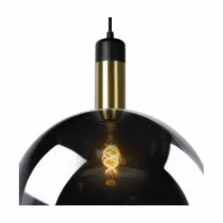 Lampea Suspensions Suspension En Verre Fumé 150 Cm -Luminaires Soldes Boutique suspension en verre fume 150 cm 4