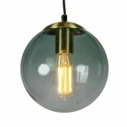 QAZQA Suspensions Suspension En Verre Naturel -Luminaires Soldes Boutique suspension en verre naturel 4