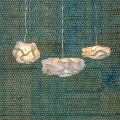 Now’s Home Suspensions Suspension Fabriquée à La Main En Zipper Ivoire D38 -Luminaires Soldes Boutique suspension fabriquee a la main en zipper ivoire d38 4