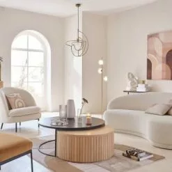 Maisons Du Monde Suspensions Suspension Globe En Verre Transparent Et Métal Doré -Luminaires Soldes Boutique suspension globe en verre transparent et metal dore 1000 13 34 210405 5