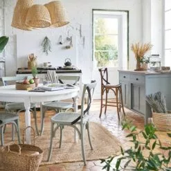 Maisons Du Monde Suspensions Suspension Grappe 5 Abat-jours En Bambou Tressé -Luminaires Soldes Boutique suspension grappe 5 abat jours en bambou tresse 1000 12 35 223936 1