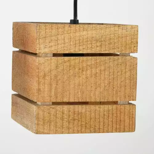 Maisons Du Monde Suspensions Suspension Indus 4 Spots En Métal Noir Et Manguier 3 Maisons Du Monde Suspensions Suspension Indus 4 Spots En Métal Noir Et Manguier – Image 3