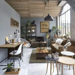 Maisons Du Monde Suspensions Suspension Indus En Métal Brossé D50 10 Maisons Du Monde Suspensions Suspension Indus En Métal Brossé D50 -Luminaires Soldes Boutique suspension indus en metal brosse d50 1000 0 24 131019 15