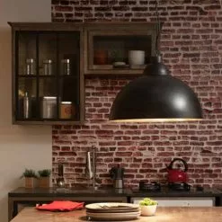 Maisons Du Monde Suspensions Suspension Indus En Métal Brossé D50 8 Maisons Du Monde Suspensions Suspension Indus En Métal Brossé D50 -Luminaires Soldes Boutique suspension indus en metal brosse d50 1000 0 24 131019 4