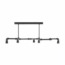 Maisons Du Monde Suspensions Suspension Indus Tuyaux En Métal Noir