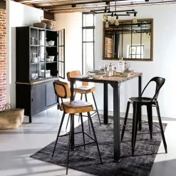 Maisons Du Monde Suspensions Suspension Indus Tuyaux En Métal Noir -Luminaires Soldes Boutique suspension indus tuyaux en metal noir 1000 6 27 190882 2