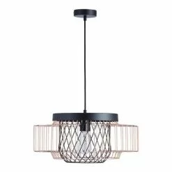 Lampea Suspensions Suspension Industrielle En Cuivre 127 Cm -Luminaires Soldes Boutique suspension industrielle en cuivre 127 cm 2