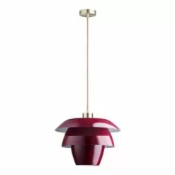 Lampea Suspensions Suspension Industrielle En Noir 150 Cm -Luminaires Soldes Boutique suspension industrielle en rouge 150 cm