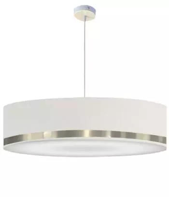 Abat-jours Suspensions Suspension Jonc Blanc Et Aluminium T 65 X H 25 4 Abat-jours Suspensions Suspension Jonc Blanc Et Aluminium T 65 X H 25 – Image 4