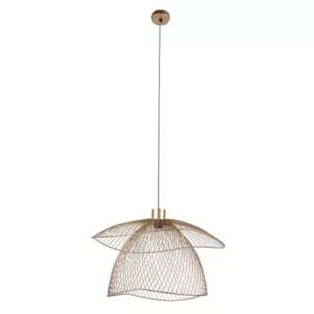 Forestier Suspensions Suspension Métal Filaire Beige D56cm 4 Forestier Suspensions Suspension Métal Filaire Beige D56cm – Image 4