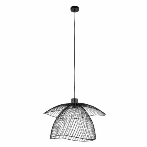 Forestier Suspensions Suspension Métal Filaire Beige D56cm 1 Forestier Suspensions Suspension Métal Filaire Beige D56cm