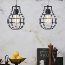 It's About Romi Suspensions Suspension Métal Noir H26cm -Luminaires Soldes Boutique suspension metal noir h26cm 2