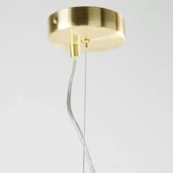 Maisons Du Monde Suspensions Suspension Multi-globes En Verre Ambré Et Métal Doré -Luminaires Soldes Boutique suspension multi globes en verre ambre et metal dore 1000 7 10 200131 2