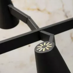 It's About Romi Suspensions Suspension Noire 6 Lampes -Luminaires Soldes Boutique suspension noire 6 lampes 4