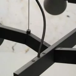 It's About Romi Suspensions Suspension Noire 6 Lampes -Luminaires Soldes Boutique suspension noire 6 lampes 5