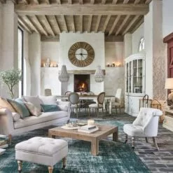 Maisons Du Monde Suspensions Suspension Perles En Sapin Blanc Et Métal Effet Vieilli -Luminaires Soldes Boutique suspension perles en sapin blanc et metal effet vieilli 1000 10 2 200287 7