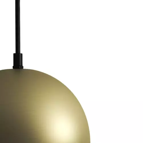 Potiron Paris Suspensions Suspension Ronde En Métal Doré 3 Potiron Paris Suspensions Suspension Ronde En Métal Doré – Image 3