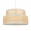 Jardideco Suspensions Suspension Rotin Beige D35cm