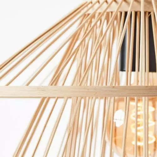 Brilliant Suspensions Suspension Rotin L35cm 2 Brilliant Suspensions Suspension Rotin L35cm – Image 2