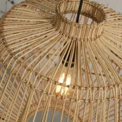 Good & Mojo Suspensions Suspension Rotin Naturel D60cm 9 Good & Mojo Suspensions Suspension Rotin Naturel D60cm -Luminaires Soldes Boutique suspension rotin naturel d60cm 3