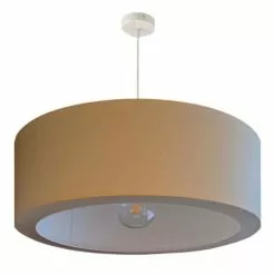 Abat-jours Suspensions Suspension Silvio Beige Foncé T 65 X H 25 8 Abat-jours Suspensions Suspension Silvio Beige Foncé T 65 X H 25 -Luminaires Soldes Boutique suspension silvio beige fonce t 65 x h 25 2