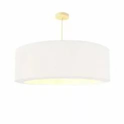 Abat-jours Suspensions Suspension Silvio Blanc Cassé T 65 X H 25