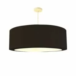 Abat-jours Suspensions Suspension Silvio Beige T 65 X H 25 10 Abat-jours Suspensions Suspension Silvio Beige T 65 X H 25 -Luminaires Soldes Boutique suspension silvio noir t 65 x h 25