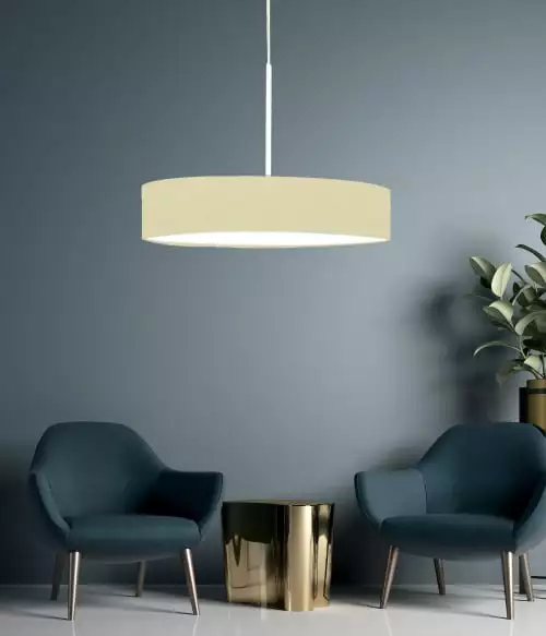 Abat-jours Suspensions Suspension Stella Beige T 65 X H 20 2 Abat-jours Suspensions Suspension Stella Beige T 65 X H 20 – Image 2