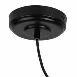 Maisons Du Monde Suspensions Suspension Tambour En Métal Noir Perforé D42 -Luminaires Soldes Boutique suspension tambour en metal noir perfore d42 1000 16 9 195907 3