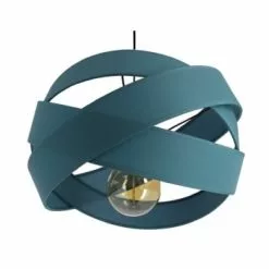 Metropolight Suspensions Suspension Textile Jaune D38cm -Luminaires Soldes Boutique suspension textile bleu d38cm