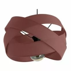 Metropolight Suspensions Suspension Textile Jaune D38cm -Luminaires Soldes Boutique suspension textile rose d38cm