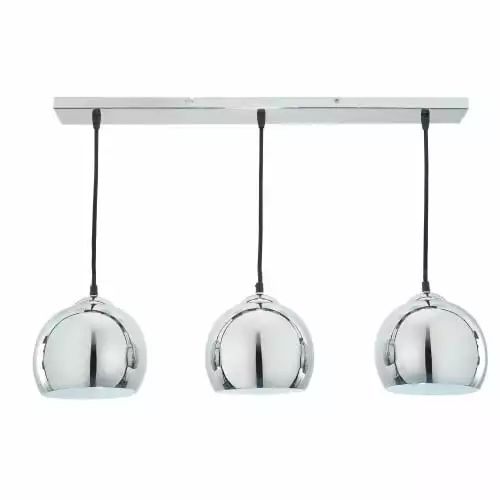 Maisons Du Monde Suspensions Suspension Triple En Aluminium Chromé 1 Maisons Du Monde Suspensions Suspension Triple En Aluminium Chromé