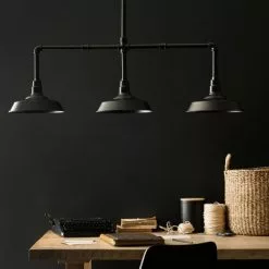 Maisons Du Monde Luminaires Suspension Triple Indus Tuyaux En Métal Noir 11 Maisons Du Monde Luminaires Suspension Triple Indus Tuyaux En Métal Noir -Luminaires Soldes Boutique suspension triple indus tuyaux en metal noir 1000 8 37 165554 6