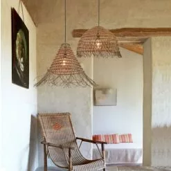 Gérard Lamy Suspensions Suspension Végétale Ø 50 Cm Naturel -Luminaires Soldes Boutique suspension vegetale oe 50 cm naturel 2