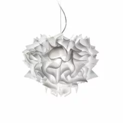 SLAMP Suspensions Suspension Veli Plastique Blanc 42x36x42 Cm