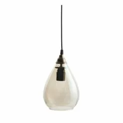 Bepurehome Suspensions Suspension Vintage En Verre D11x25cm Marron